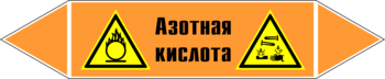 Маркировка трубопровода "азотная кислота" (k21, пленка, 716х148 мм)" - Маркировка трубопроводов - Маркировки трубопроводов "КИСЛОТА" - ohrana.inoy.org